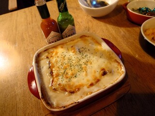 ハリーズ ロッドカフェ - ★あつあつグラタン 1,000円(税込)。
