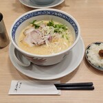 鶏そば 美な味 - 味噌鶏白湯　ダイブめしセット