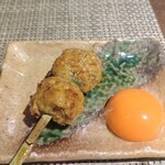 大宮 焼鳥 鳥匠 いしい - つくね。