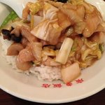 廣東飯店 - 鶏肉のうま煮ごはん