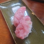 誠寿司 - ご厚意でいただいたマグロのすき身