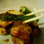 菊乃家本店 - 鳥 野菜みそ焼