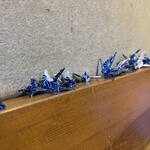 ふさ鮨 - テーブル席にこれ