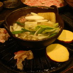 MA-なべや - にんにく塩スタミナ鍋（食べ放題）