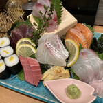 魚海船団 神田南口今川橋店 - 刺身3点盛