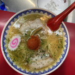 赤湯ラーメン 龍上海 - 赤湯辛味噌ラーメン（¥950税込み）