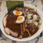 Ramendaikichi - 豚骨濃厚魚介醤油ラーメン¥800