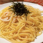 Melanzane - たらこといかのスパゲティー1250円