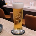 京橋食堂 空色kitchen - スーパードライ生ビール