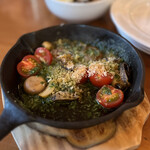 レストラン ラ・マーレ - アワビつぶ貝のエスカルゴ風