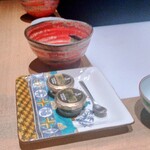 肉割烹 岡田前 - 自家製キャビア