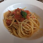 IL FAGGIO - トマトのパスタ。アルデンテ。