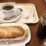 ドトールコーヒーショップ - セットは５０円引き