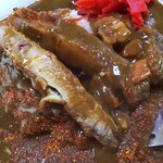 旭山ドライブイン - カツカレー850円