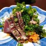 閑祥庵 禅紫 - 鰹のたたき