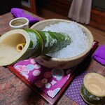 閑祥庵 禅紫 - 大将手作り竹酒用の酒器