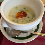 葡萄牙料理 ピリピリ - ポルトガルで味噌汁的な、じゃがいもとケールのポタージュ