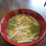 ゆうがた - 味噌汁