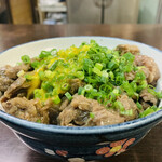 あらや食堂 - 玉子をかけました。