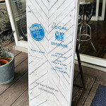 LocalDiningTotoya - 入り口　看板