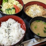 Sushi Katsu - かつ玉サラダ重(2023.04)