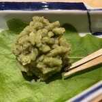 銀座 しのはら - よもぎきんとん