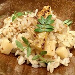 ハクガ - 筍ガーリックライス