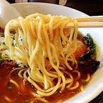 らーめん太陽堂 - 中細麺