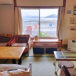 Naoshima-cafe Konichiwa - 内観