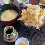 あさしお丸 - 海老天丼