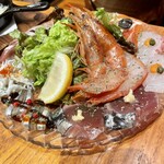 魚とワインはなたれThe Fishand Oysters - 