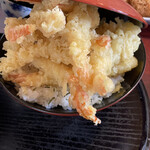 あさしお丸 - 海老天丼