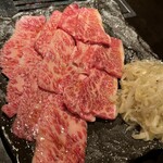 Kuroge Wagyuu Ittou Gai Yakiniku Daigo - 塩焼き2種盛り