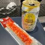 ファミリーマート - 料理写真:角ハイボール缶と海鮮スティック