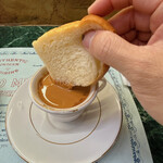 砂の岬 - チャイに紅茶をつける