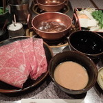 しゃぶ亭 - 上牛・豚食べ放題コース