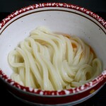 日の出製麺所 - 釜玉(1玉)