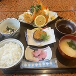 ふくら - ミックスフライ定食
