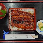 うなぎのはら川 - 静岡駅から歩ける範囲 ＠ 鰻重特上(二段)