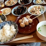 Chaya Machi Kafe - 「茶屋町定食」です