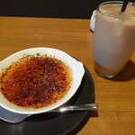 KITCHEN TSUNAGU - クレームブリュレとアイスミルクティー