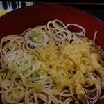 三天庵 - セットの冷やし蕎麦アップ