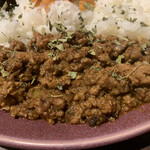 PLANT - 粗挽きラム肉のキーマカレー