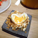 ミアスタンド - 燻製玉子二つ割り！