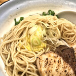めんや 正明 - 鰤ラーメン　麺　byまみこまみこ