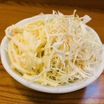 かたのうどん - サラダ