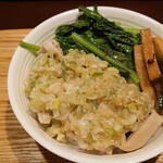 おきらく厨房 桃桃茶寮 - 白鶏飯