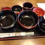 鰻のにしやま - 完食