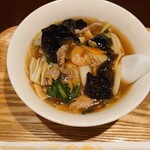 おきらく厨房 桃桃茶寮 - 五目あんかけ麺