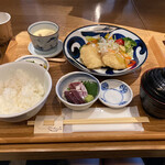 長浜鮮魚卸直営店 米と魚 - 白身の甘酢あんかけ